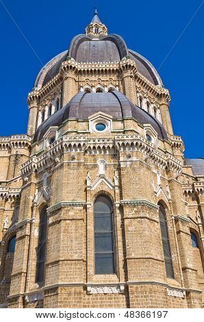 Cerignola의 두오모 성당입니다. 풀리아입니다. 남부 이탈리아입니다.