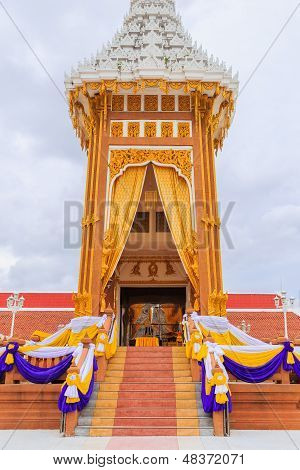 Detail der Thai Krematorium In Bangkok, Thailand