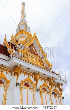 Detail der Thai Krematorium In Bangkok, Thailand