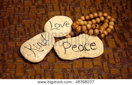 Peace, Love And Kind Rocks