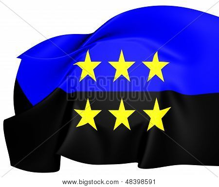 Europäischen Gemeinschaft für Kohle und Stahl Gemeinschaftsflagge