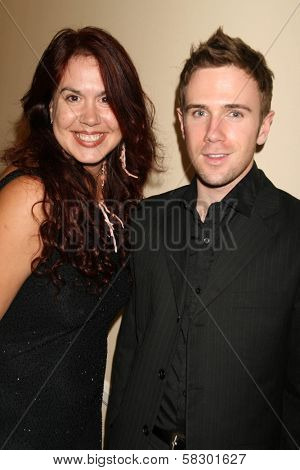 Fileena Bahris and Andreas Wigand at Designs by Fileena Golden Globe Awards Gifting Suite. Beverly Hilton Hotel, Beverly Hills, CA. 01-13-07