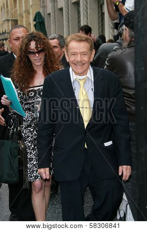 Jerry Stiller at the ceremony honoring Jerry Stiller and Anne Meara with a star on the Hollywood Walk of Fame. Hollywood Boulevard, Hollywood, CA. 02-09-07