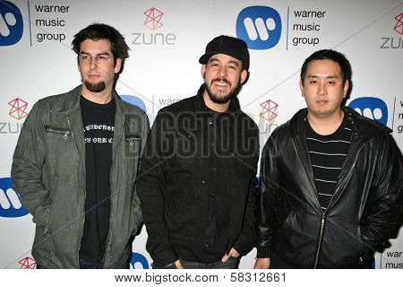 Linkin Park at the Warner Music Group 2007 Grammy After Party. The Cathedral,  Los Angeles, CA. 02-11-07