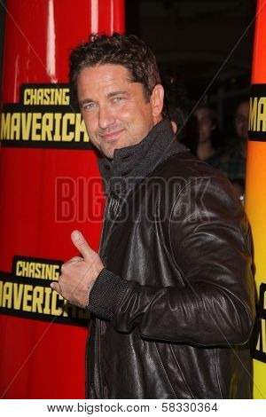Gerard Butler at the 
