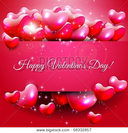 Valentine's Day greeting card