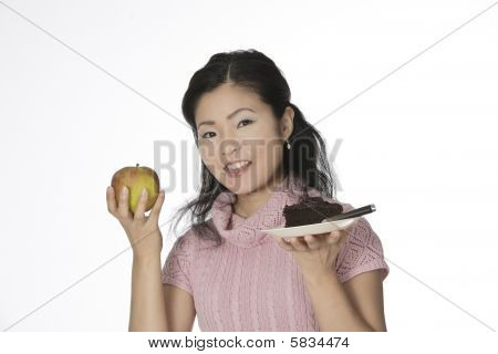Mujer asiática