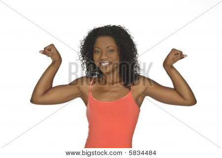 Mujer afroamericana