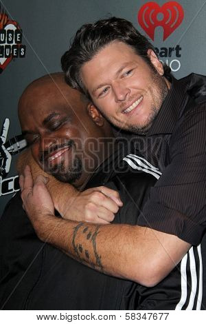 CeeLo Green, Blake Shelton at 