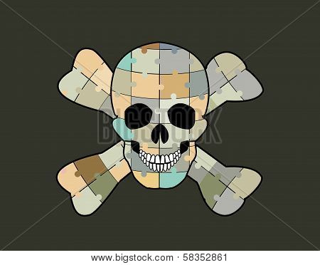 Skull-Illustration