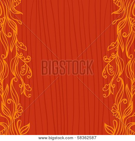Background. Antique ornament.