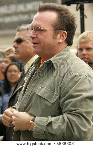 Tom Arnold at the Ceremony Honoring Los Angeles Lakers Owner Jerry Buss with the 2,323rd star on the Hollywood Walk of Fame. Hollywood Boulevard, Hollywood, CA. 10-30-06