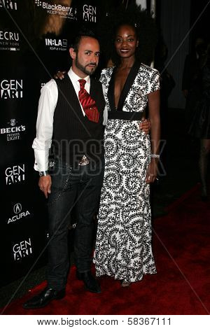 Nick Verreos at the Gen Art 9th Annual Fresh Faces in Fashion event, Barker Hanger, Santa Monica, CA 10-13-06