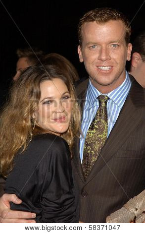 Drew Barrymore and McG  at the premiere of 