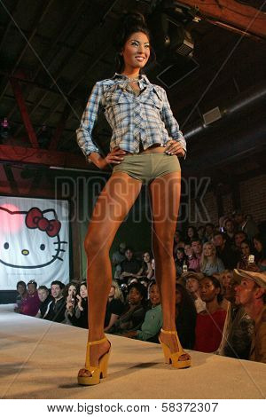 Model at the 