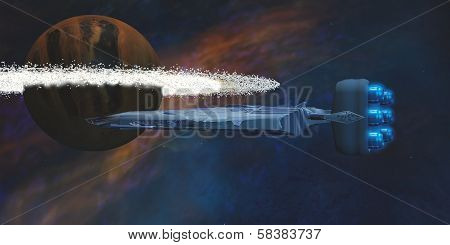 Cosmic Spaceship