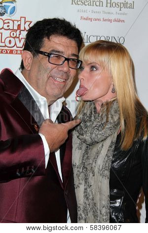 Victorino Noval, Jaime Pressly at Spark of Love, Private Location, Beverly Hills, CA 12-15-12