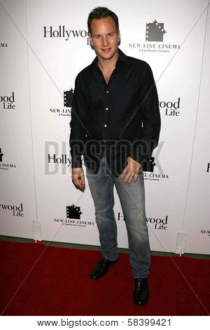 LOS ANGELES - NOVEMBER 15: Patrick Wilson at the New Line Cinema's 