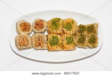 Various Kinds Turkish Baklava