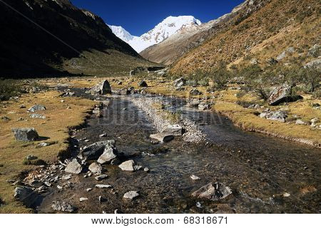 Cohup Valley, Cordiliera Blanca, Peru, South America