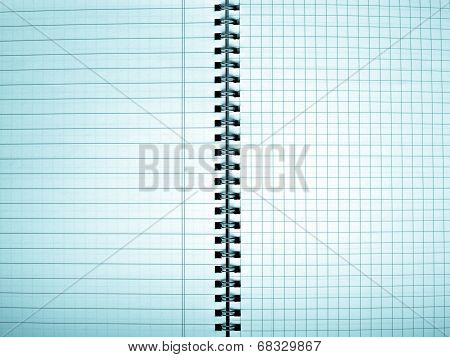Blank Notebook Page