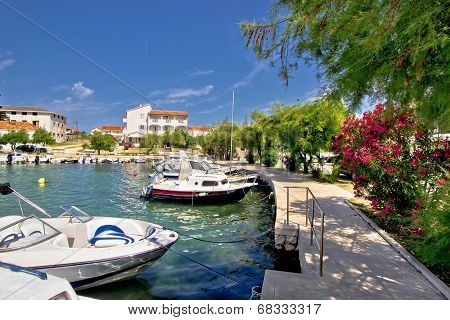 Harbor Of Adriatic Village Petrcane