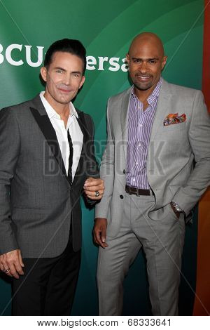 LOS ANGELES - JUL 14:  Jay Haizlip_Wayne Chaney at the NBCUniversal July 2014 TCA at Beverly Hilton on July 14, 2014 in Beverly Hills, CA