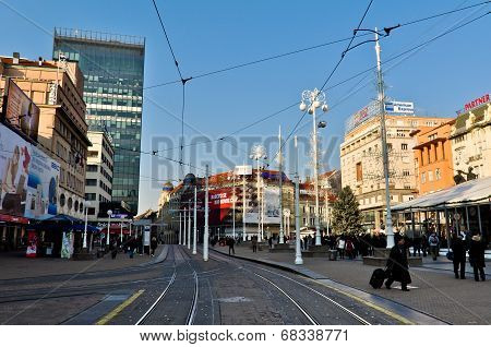 Main Zagreb City Square