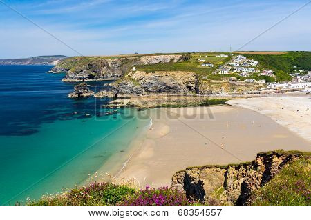 Portreath Cornwall England