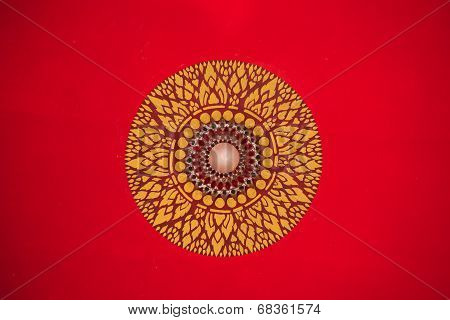 Wall Lamp In The Form Of Flowers