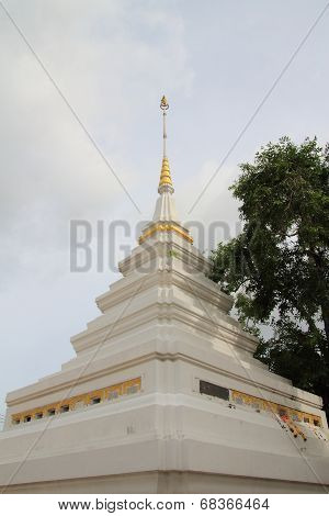 white stupa