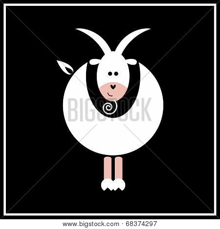 One Of Chinese Zodiac Signs - Goat