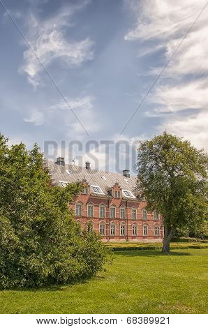 Palsjo Slott Behind The Trees