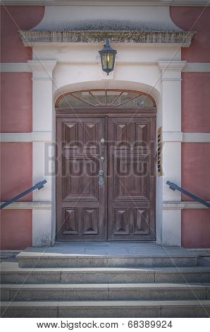 Palsjo Slott Entrance