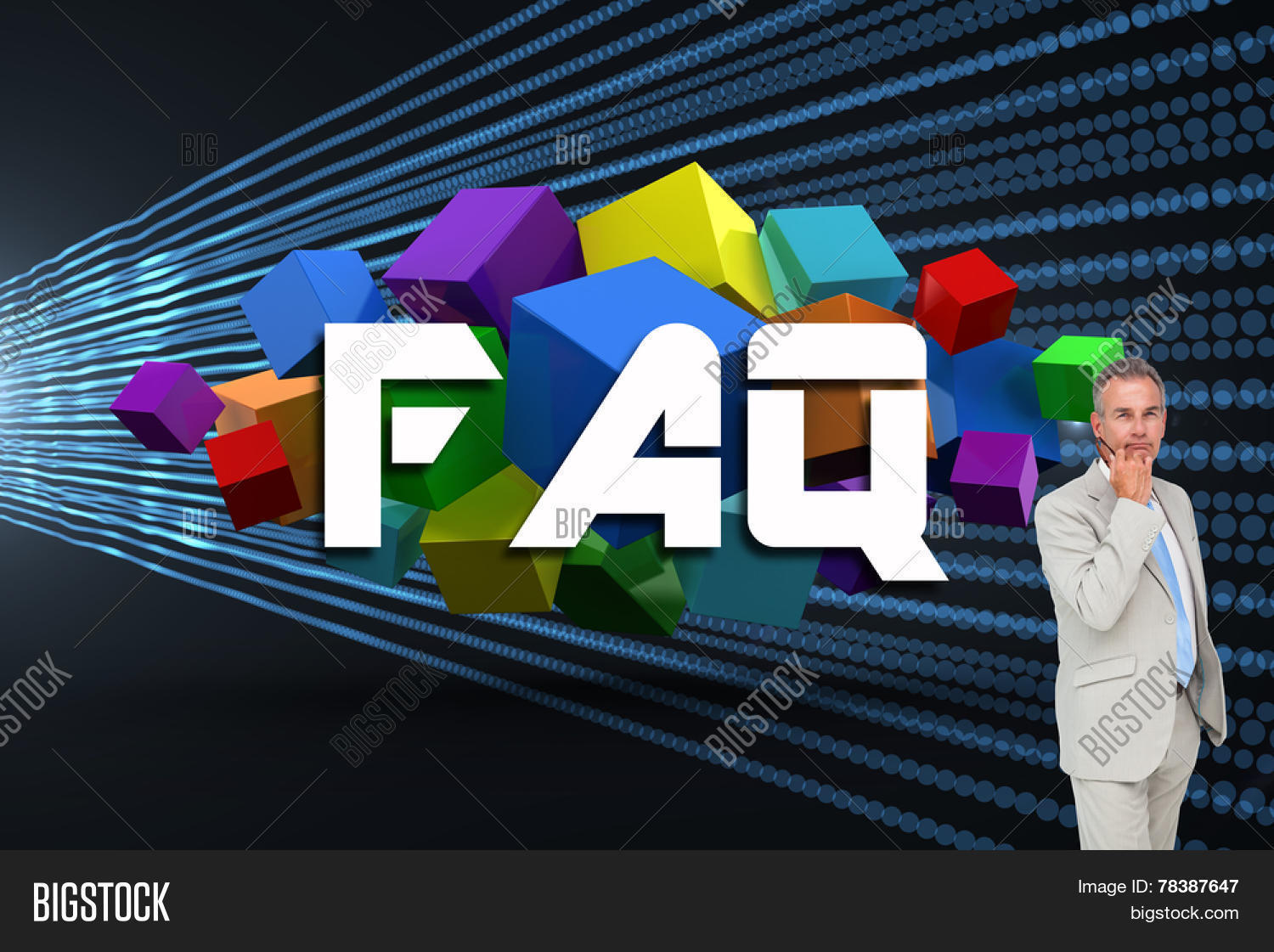 Faq Thinking Word Faq Thinking Image & Photo (Free Trial) | Bigstock