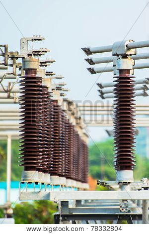 Power station for making electric energy