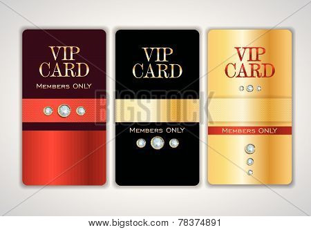 Vip club card templates