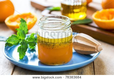 Orange Salad Dressing With Poppy Seed