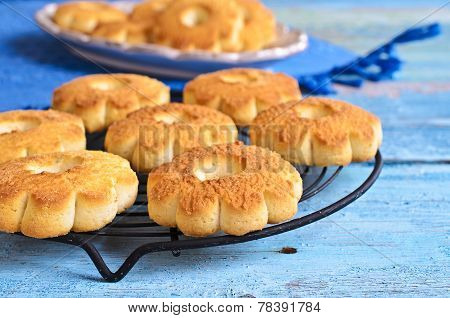 Butter Biscuits In The Shape Of A Flower