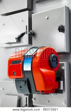 gas burner on combi boiler