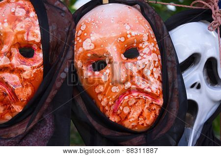 Carnival Masks In Constanza