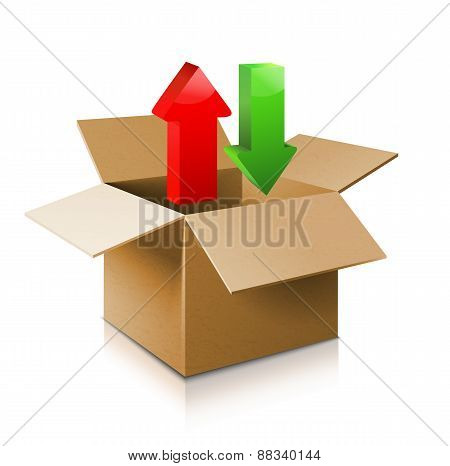 Cardboard Box Icon