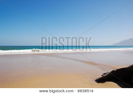 Summer day on a Clean and Clear Beach