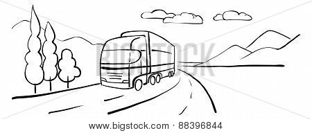 Truck With Cargo