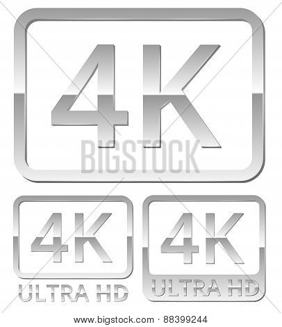 Ultra HD 4K icon