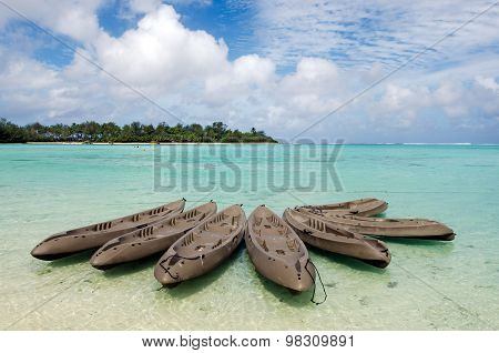 Muri Lagoon In Rarotonga Cook Islands