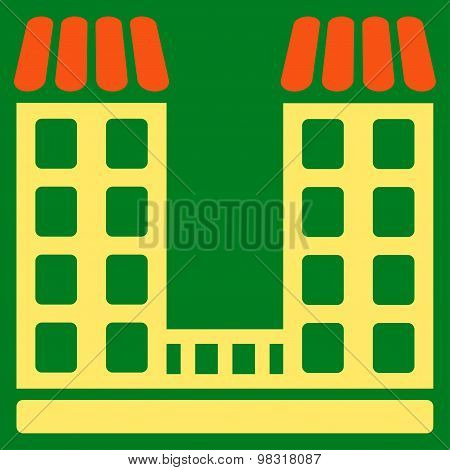 Company icon from Business Bicolor Set