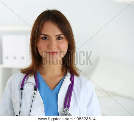 Physician Ready To Examine And Help