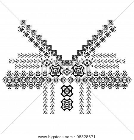 Neck Design In Ethnic Style For Fashion