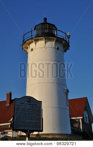 Nobska Lighthouse on Cape Cod in Massachusetts